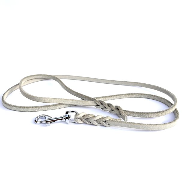  AK dogdesign - Fedtlder enkelt line m/hndtag - lngde 150 cm/bredde 8mm