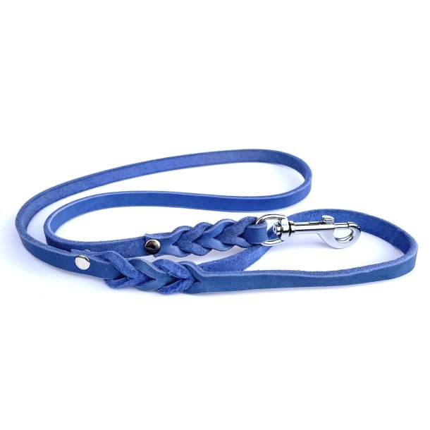 AK dogdesign - Fedtlder enkelt line m/hndtag - lngde 120 cm/bredde 8mm