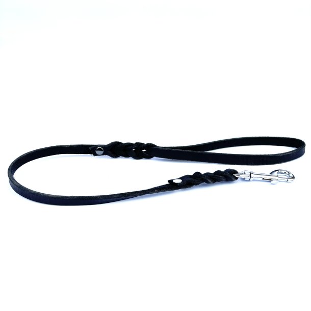 AK dogdesign - Fedtlder enkelt line m/hndtag - lngde 65 cm/bredde 12mm