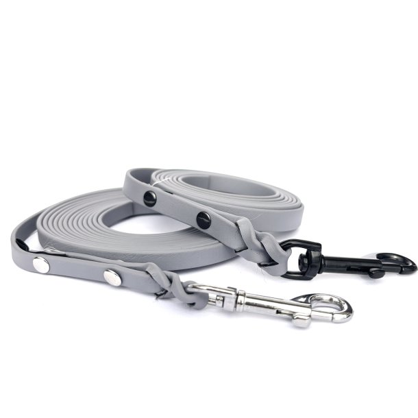 AK dogdesign - BioThane line - bredde 13mm - farve gr�,