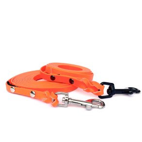 AK dogdesign - BioThane line - bredde 9mm - farve orange,