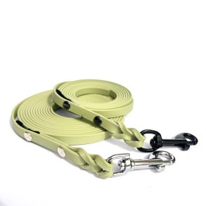 AK dogdesign - BioThane line - bredde 13mm - farve guacamole gr�n,