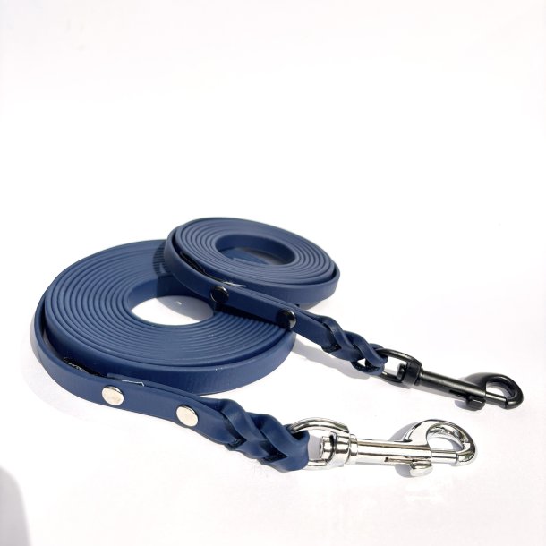 AK dogdesign - BioThane line - bredde 13mm - farve m�rkebl�,