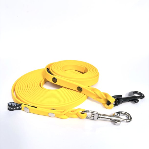 AK dogdesign - BioThane line - bredde 13mm - farve gul,