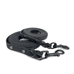 AK dogdesign - Hexa line - bredde 10mm - farve sort, 