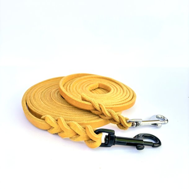 L�der line - bredde 12mm - farve gul,