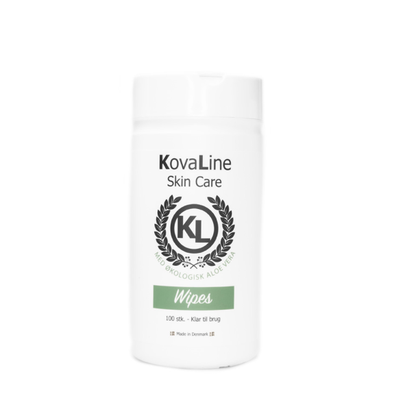 KovaLine Aloe Vera RTU Wipes - 100 stk