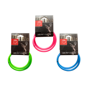 Active Canis USB LED collar - halsbnd med lys