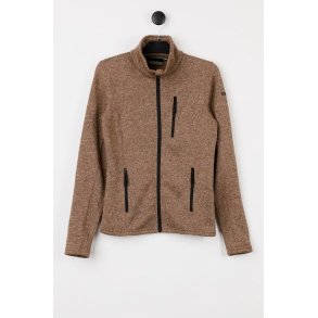 Fleece jakke - Lysebrun