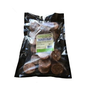 Naturfoder Gourmet menu med hest medaljoner -800 g