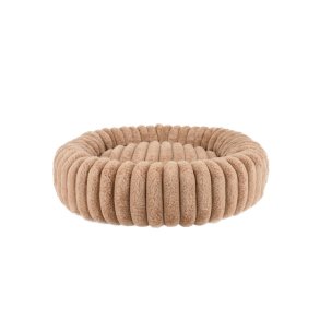 Nordic Paws Ripple Comfort - lysebrun -  str. M - 100,5 x 100,5 x 22,5 cm. 