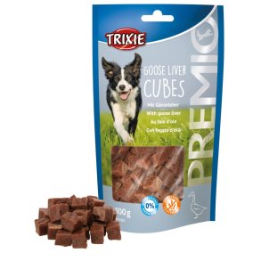 Trixie Premio Goose Liver Cubes - 100g