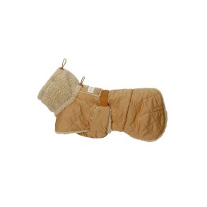 Paikka Quilted Sherpa Jakke - camel