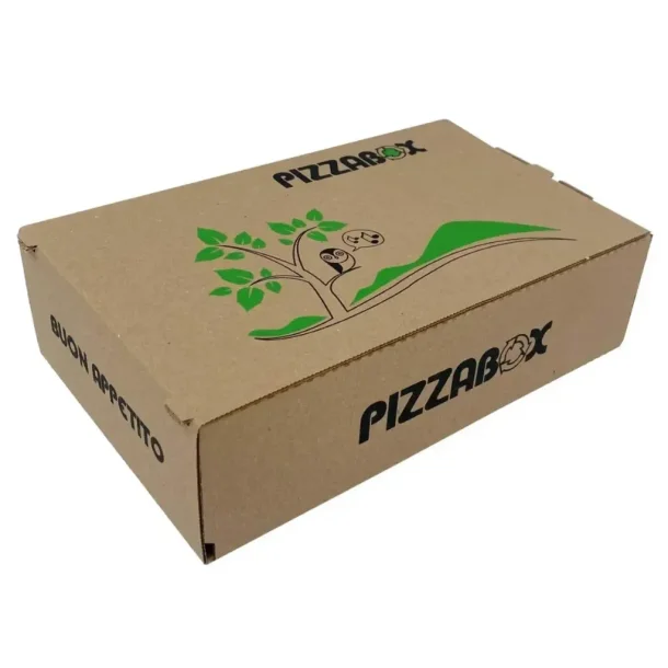 Pizza kasse - 27cm x 16,5cm x 7,5cm