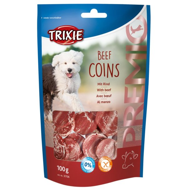 Trixie Premio Beef Coins - 100g