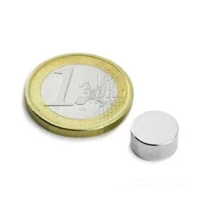 Magnet rund - 10 x 5 mm