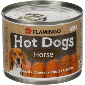 SAUSAGES MINI m. hest - 120g (12 stk.)