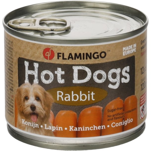 SAUSAGES MINI m. kanin - 120g (12 stk.)