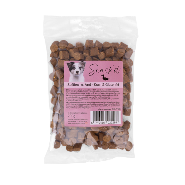 Softies m. And - Korn &amp; Glutenfri - 200g