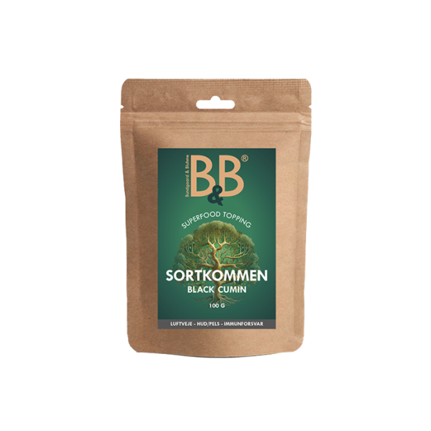 B&B Sortkommen - Superfood topping - 100g