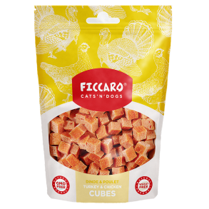 FICCARO Turkey & Chicken Cubes -100g