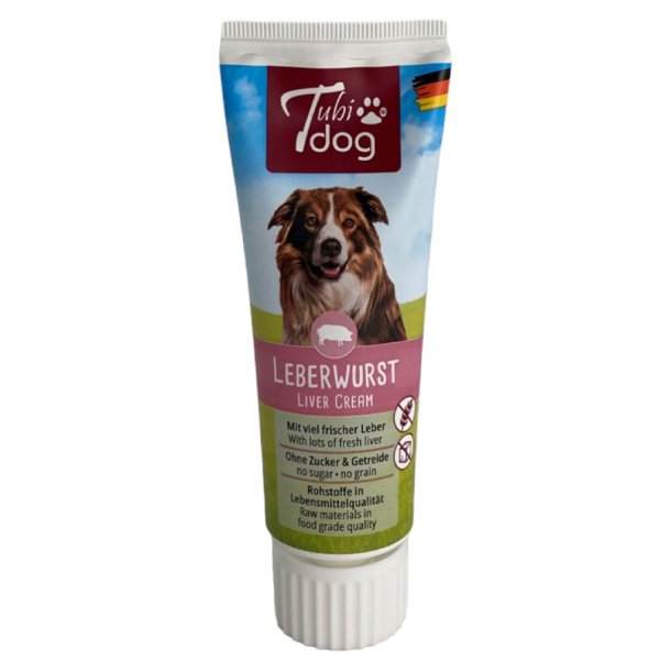 Tubidog med lever creme tube -75g
