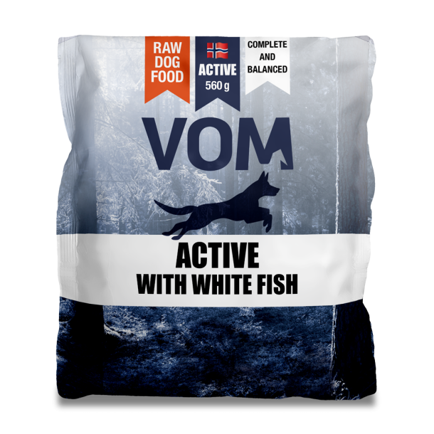 VOM Active m/hvis fisk k�dboller 560gr.