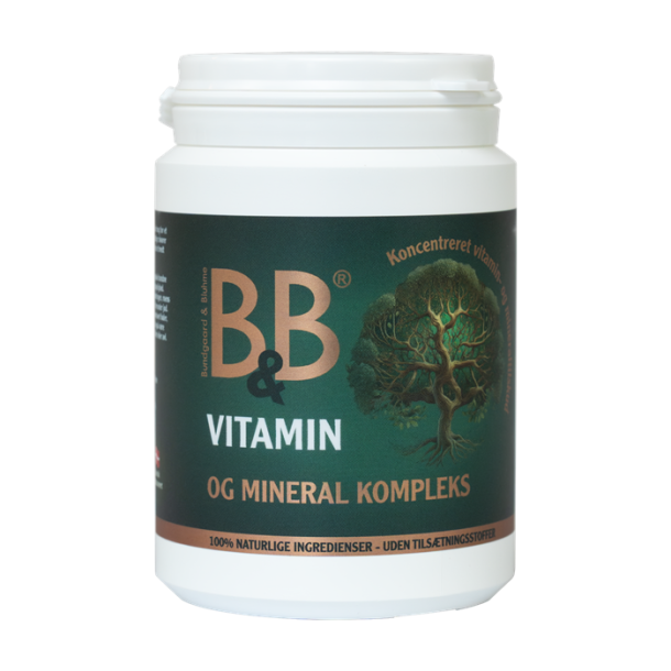 B&B Vitamin og Mineral kompleks - 150 g