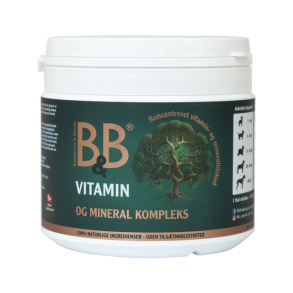B&B Vitamin og Mineral kompleks - 300 g