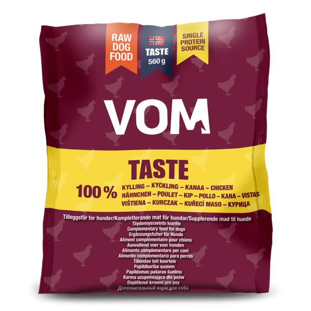 VOM Taste chicken (kylling) k�dboller 560gr