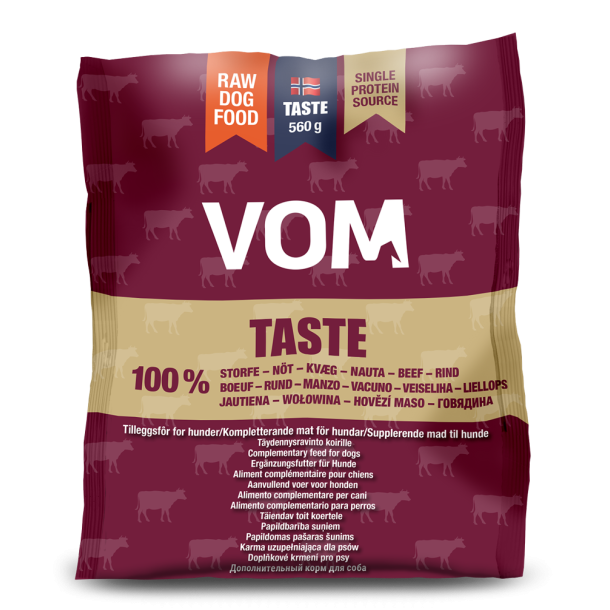 VOM Taste beef (okse) k�dboller 560gr