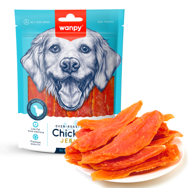 Wanpy Chicken Jerky  - 100g