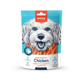 Wanpy Dog Chicken & Carrot Sticks - 100g