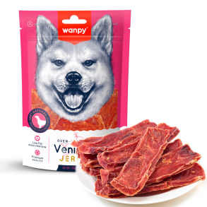 Wanpy Dog Venison Jerky - 100g