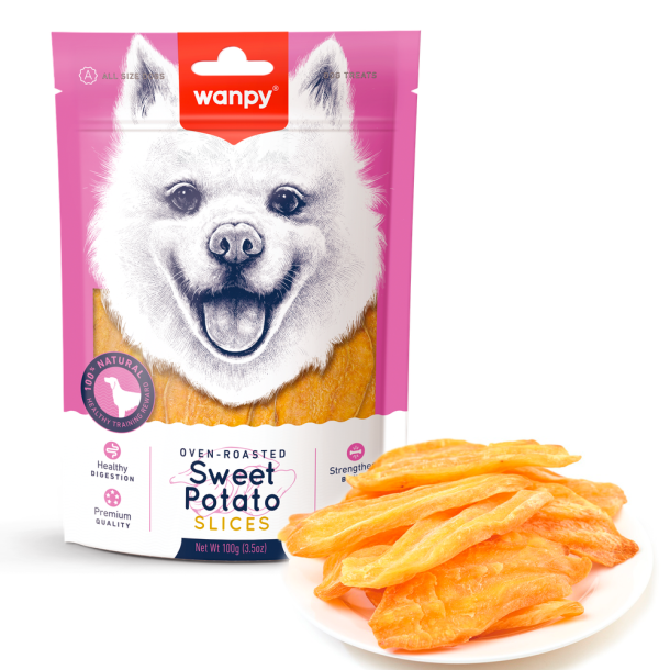 Wanpy Sweet Potato Slice - 100g