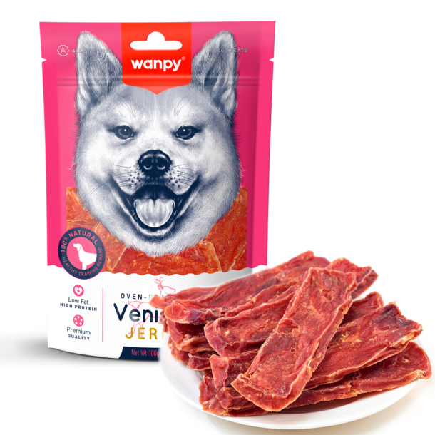 Wanpy Venison Jerky   - 100g