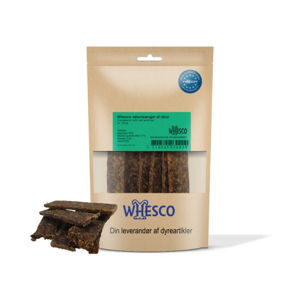 Whesco Naturst�nger - okse - 120g