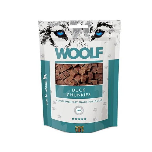 Woolf Duck Chunkies- 100g