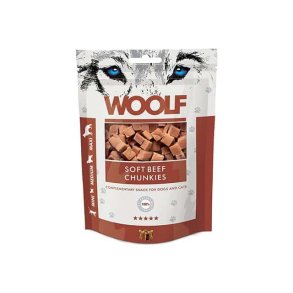 Woolf Soft Beef Chunkies - 100g