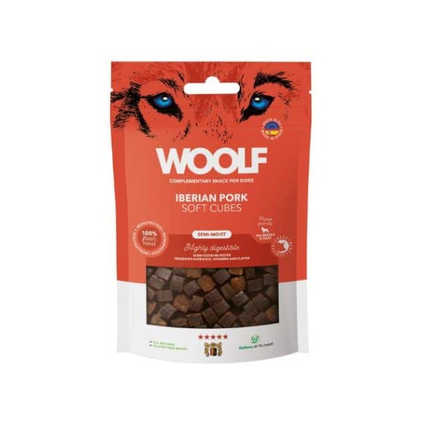 Woolf Soft Cubes Iberian Pork - 100g