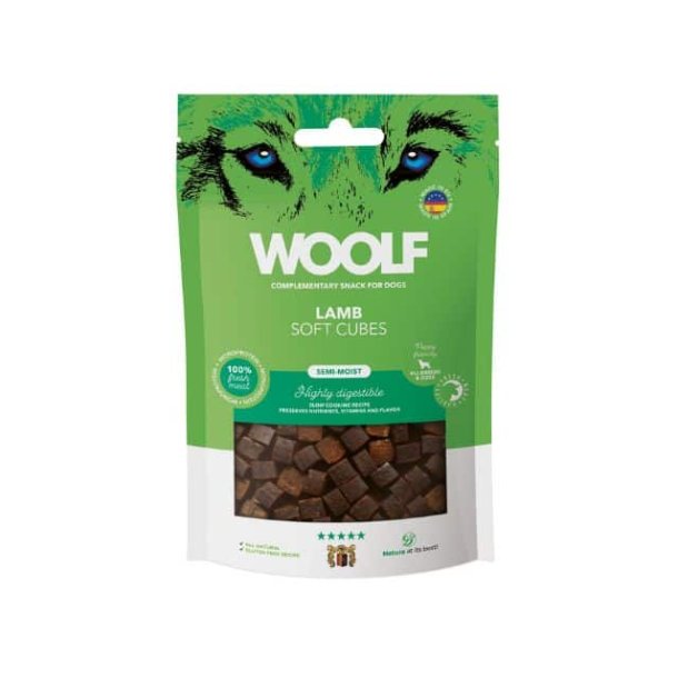 Woolf Soft Cubes Lamb - 100g
