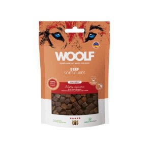 Woolf Soft Cubes Beef - 100g