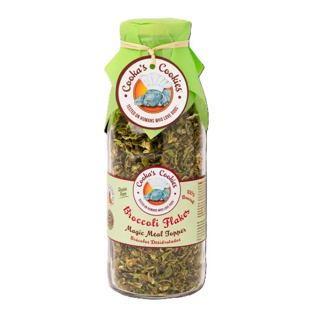 Broccoliflager - luftt�rrede topping til m�ltider