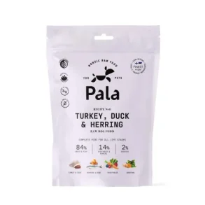 Pala Petfoods - opskrift nr. 6 - Turkey, duck & herning - 400 g