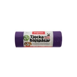 Dogman Høm høm poser med håndtag - 50 stk.