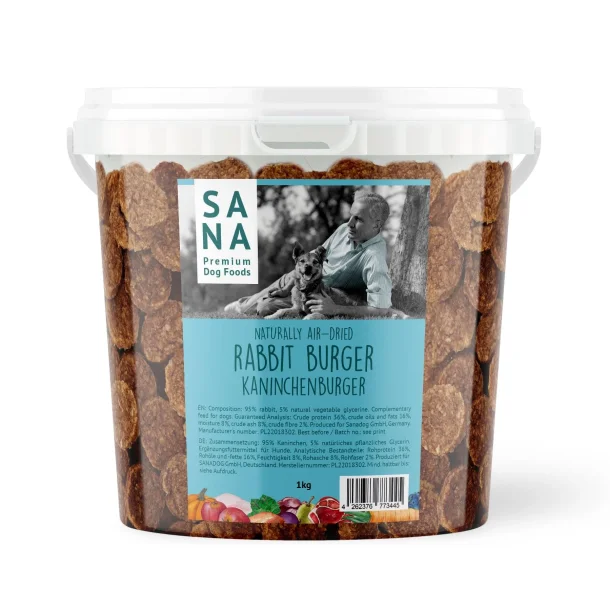 SANADOG rabbit burgers - 1kg