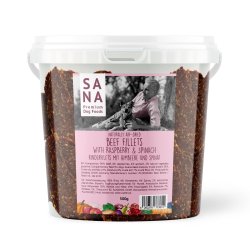 SANADOG beef fillets with raspberries and spinach - 500g