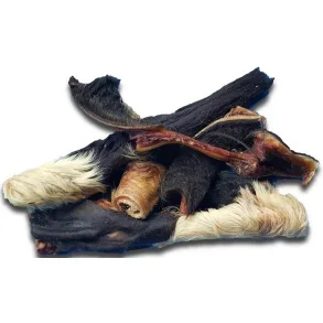 Okse hud med pels - 250g