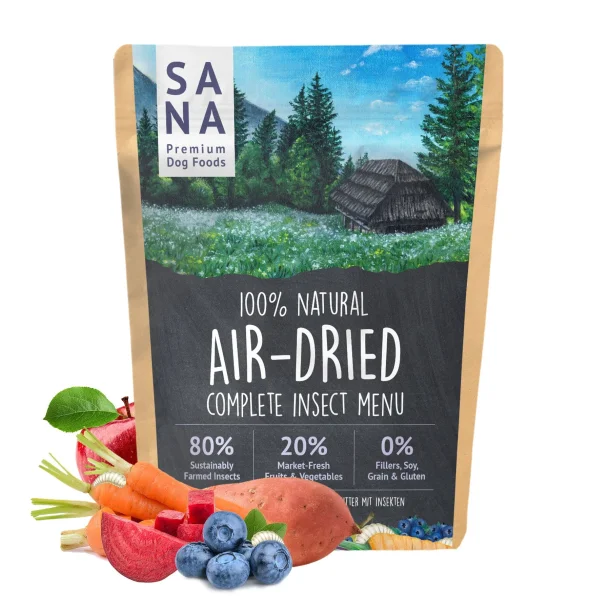 SANADOG air dried insect - 1kg