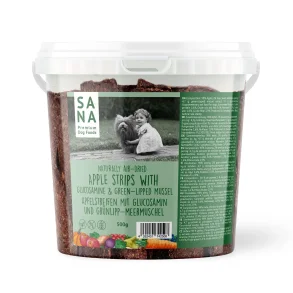 SANADOG apple strips with glucosamine - 500g
